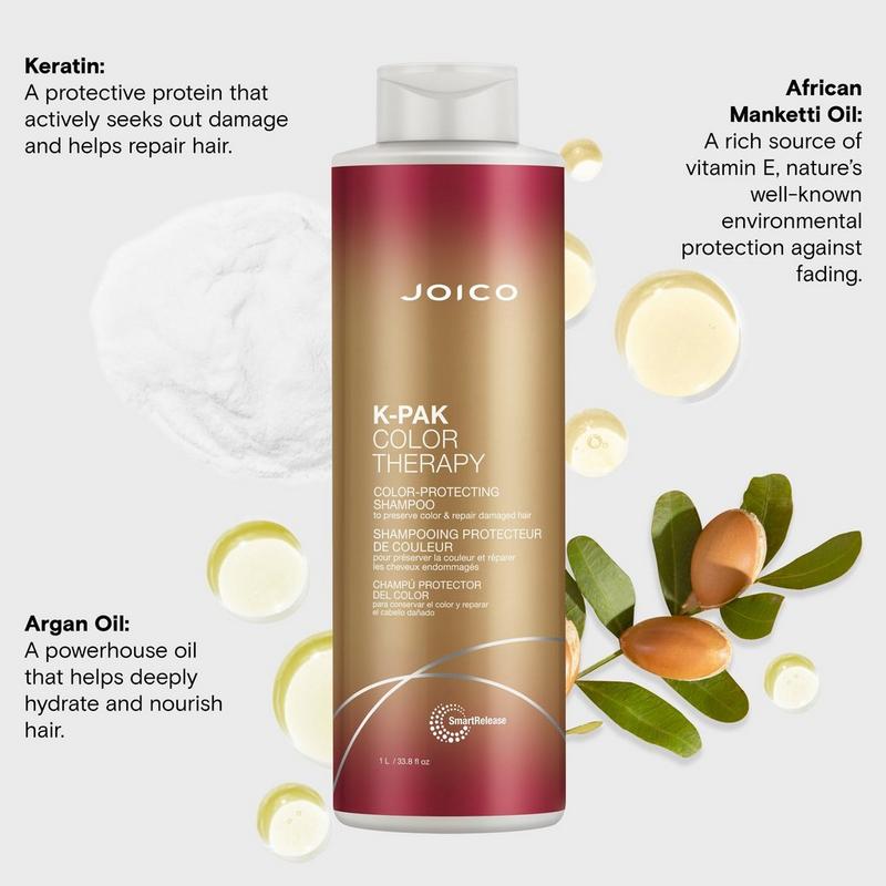 シャンプー LOCO Joico - 33.8 oz K-PAK Color Therapy Color-Protecting Shampoo