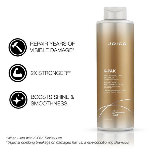 Joico K-PAK Reconstructing Shampoo to Repair Damaged Hair #3