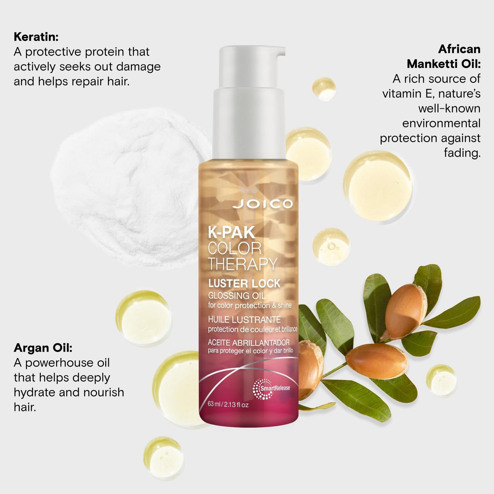 K-PAK Color Therapy Luster Lock Glossing Oil