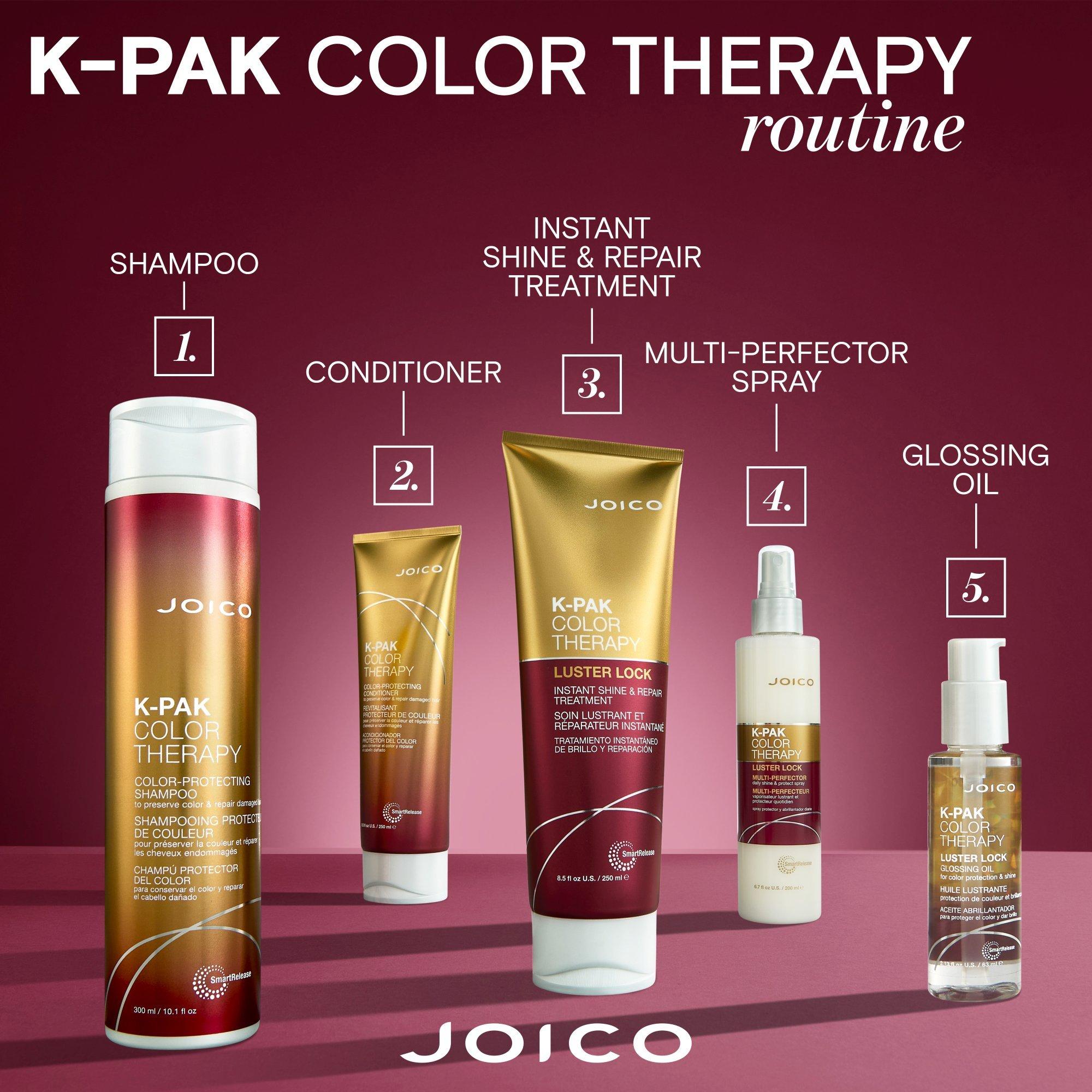 Средство для блеска окрашенных волос Joico K-Pak Color Therapy Luster Lock — фото 6