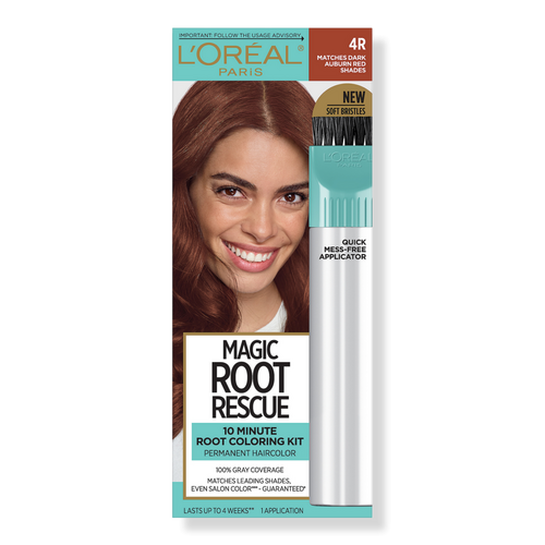 Magic Root Rescue 10 Minute Permanent Coloring Kit - 4R Dark Auburn