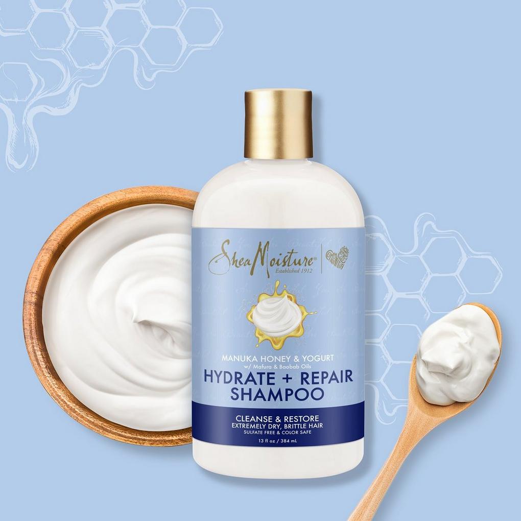 anekdote lindre Cater Manuka Honey & Yogurt Hydrate + Repair Shampoo - SheaMoisture | Ulta Beauty