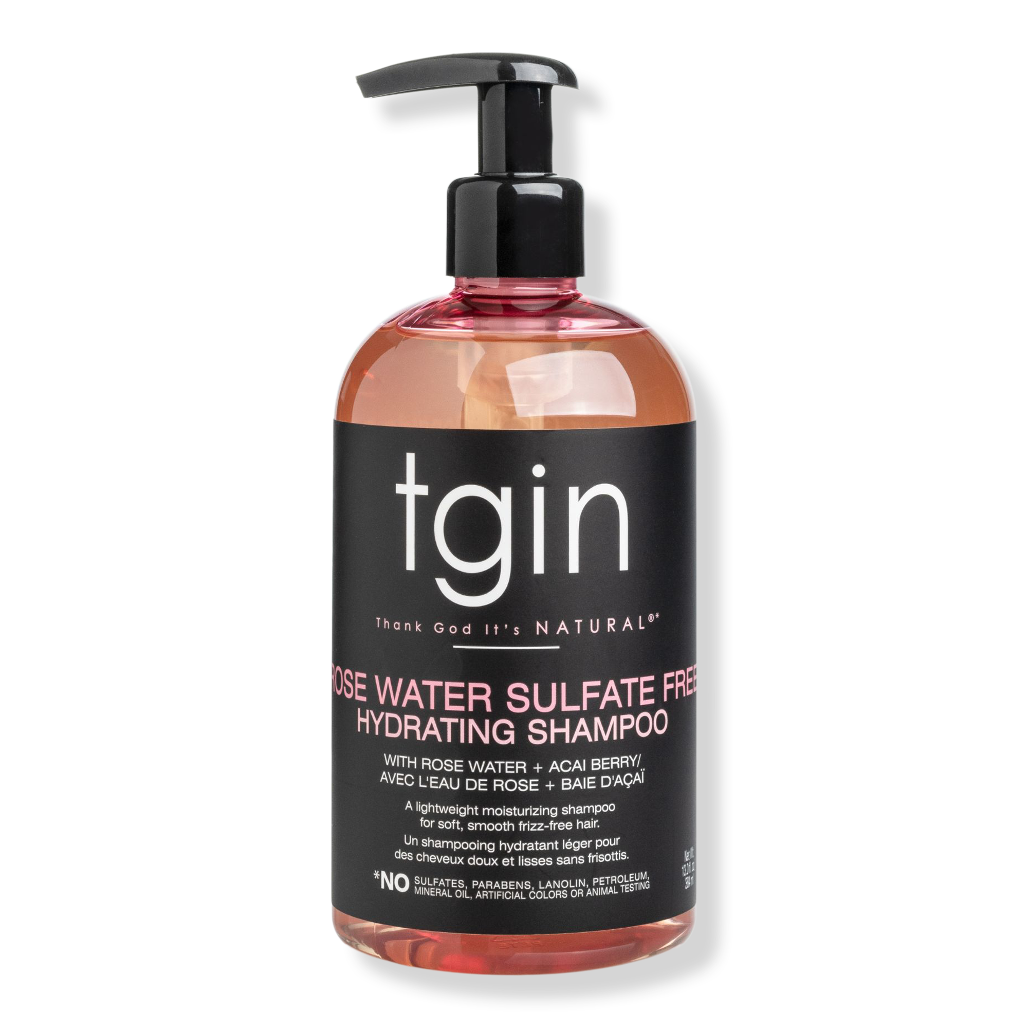 tgin Rose Water Sulfate-Free Hydrating Shampoo #1