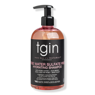 tgin Rose Water Sulfate-Free Hydrating Shampoo