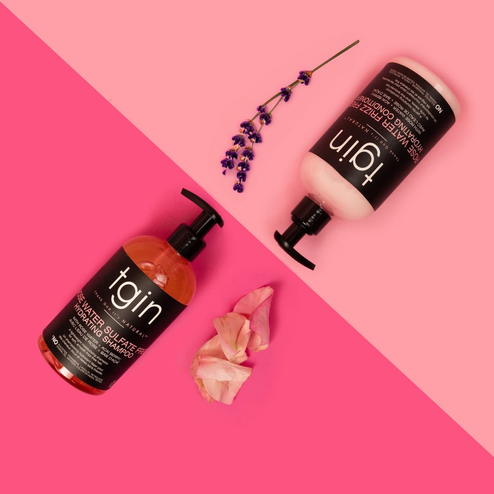 Rose Water Sulfate-Free Hydrating Shampoo