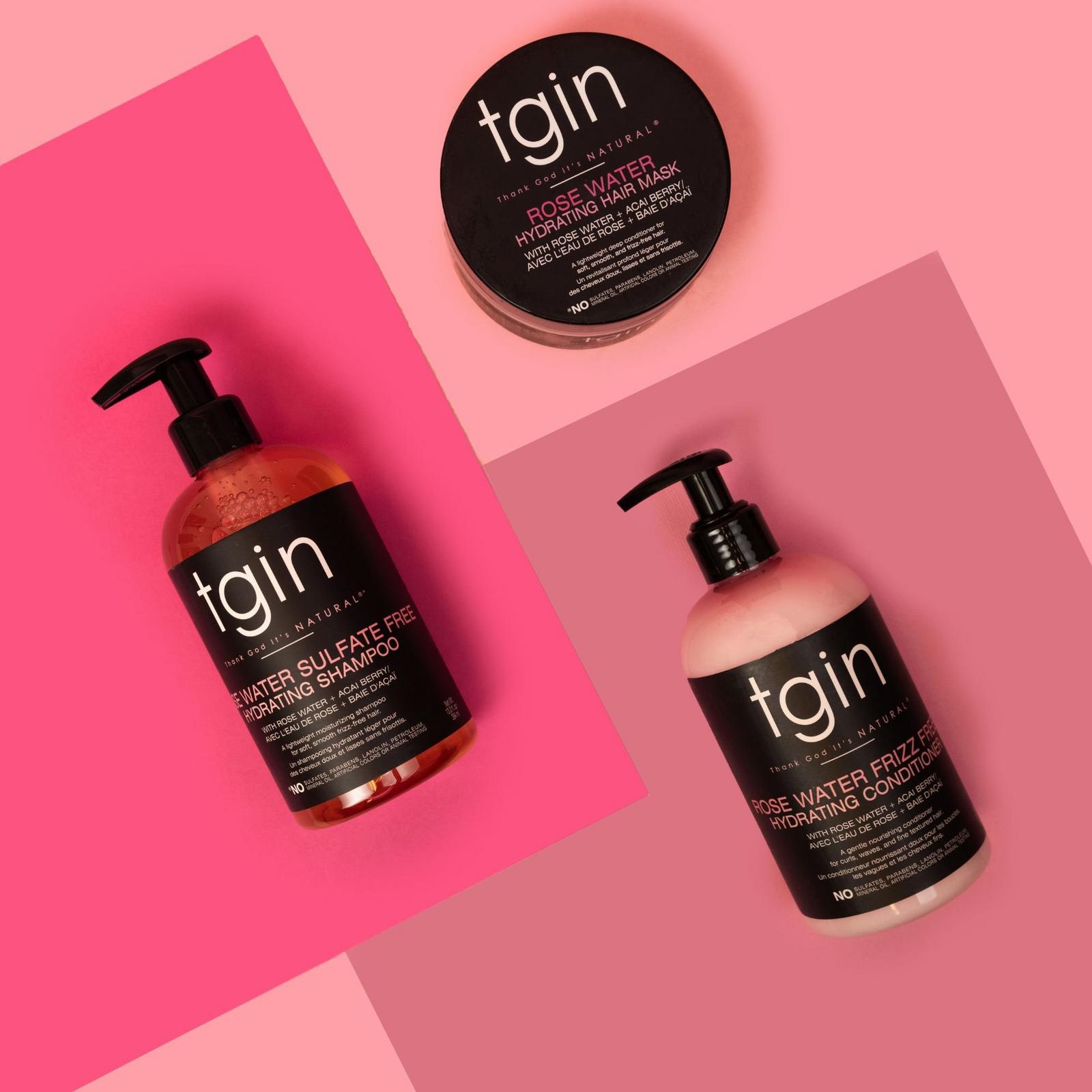 Rose Water Sulfate-Free Hydrating Shampoo