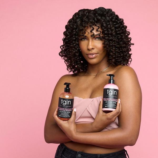 tgin Rosewater Frizz Free Hydrating Conditioner #8
