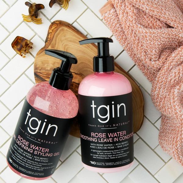 tgin Rose Water Smoothing Leave In Conditioner #4