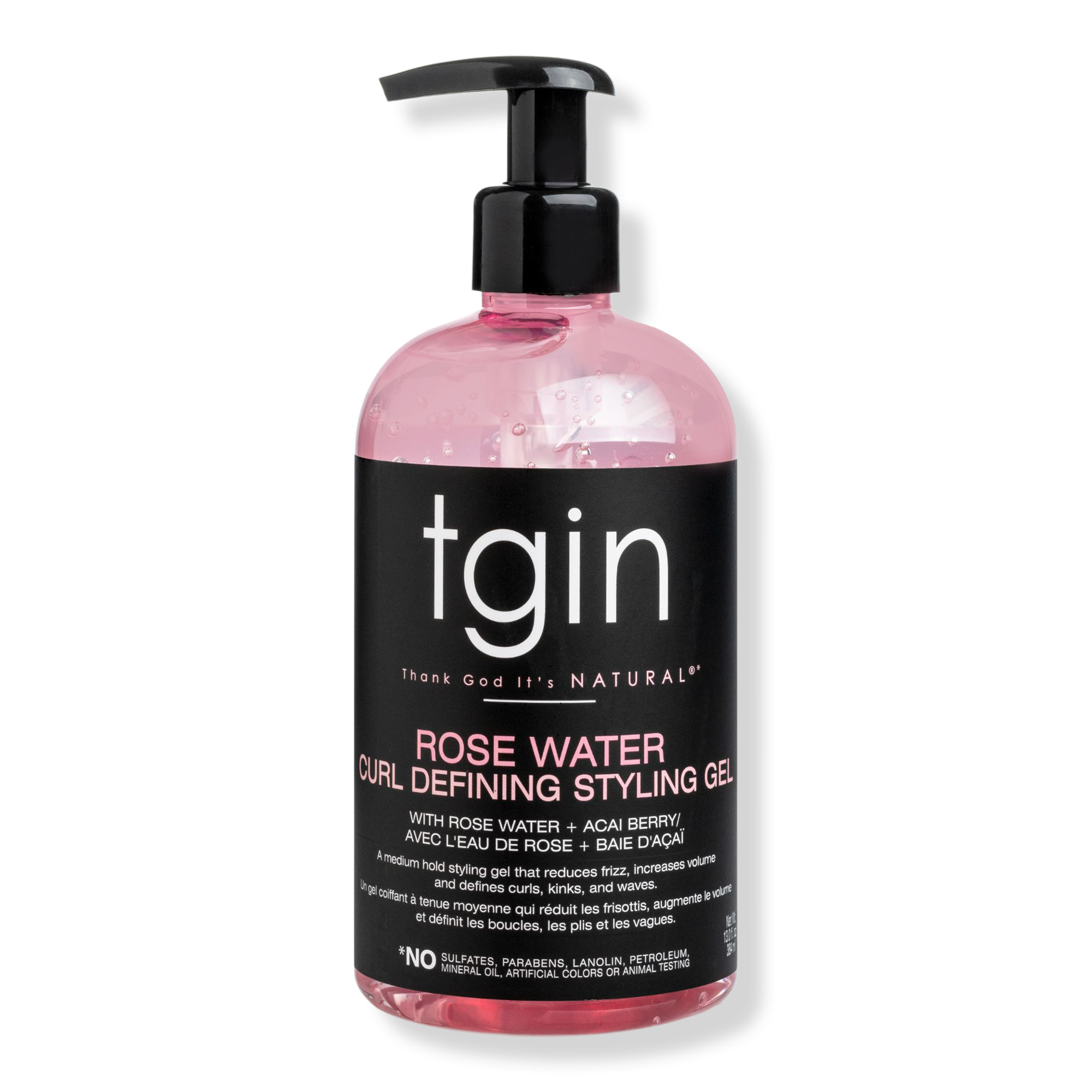 tgin Rose Water Defining Styling Gel #1