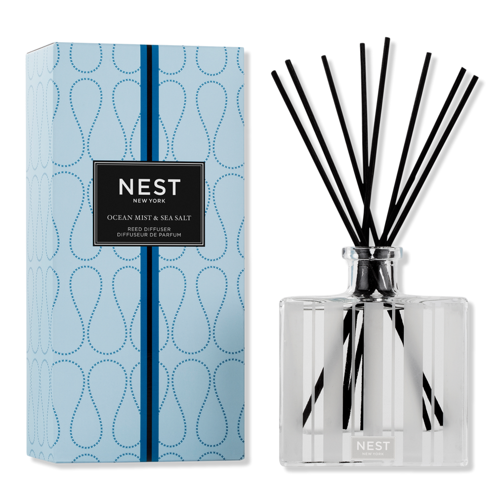 Ocean Mist & Sea Salt Reed Diffuser - NEST Fragrances