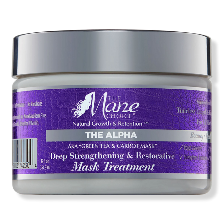 The Mane Choice The Alpha Green Tea & Carrot Deep Strengthening & Restorative Mask Treatment #1