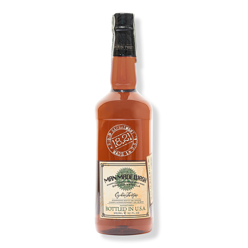 18.21 Man Made Spiced Vanilla Shampoo, Conditioner And Body Wash - 32.0 oz