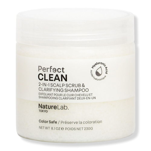 NatureLab Tokyo Perfect Clean Clarifying Scalp Scrub: 2-in-1 Shampoo and  Scalp Scrub Hair Treatment to Clarify and Remove Product Buildup for  Immense