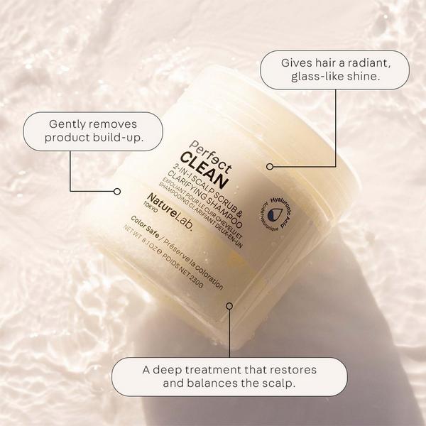 NatureLab. Tokyo Perfect Clean 2-In-1 Scalp Scrub & Clarifying Shampoo #4