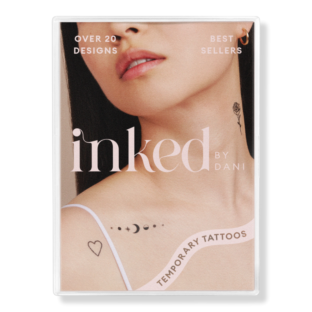 Temporary Tattoos Best Sellers Pack - Inked by Dani | Ulta Beauty