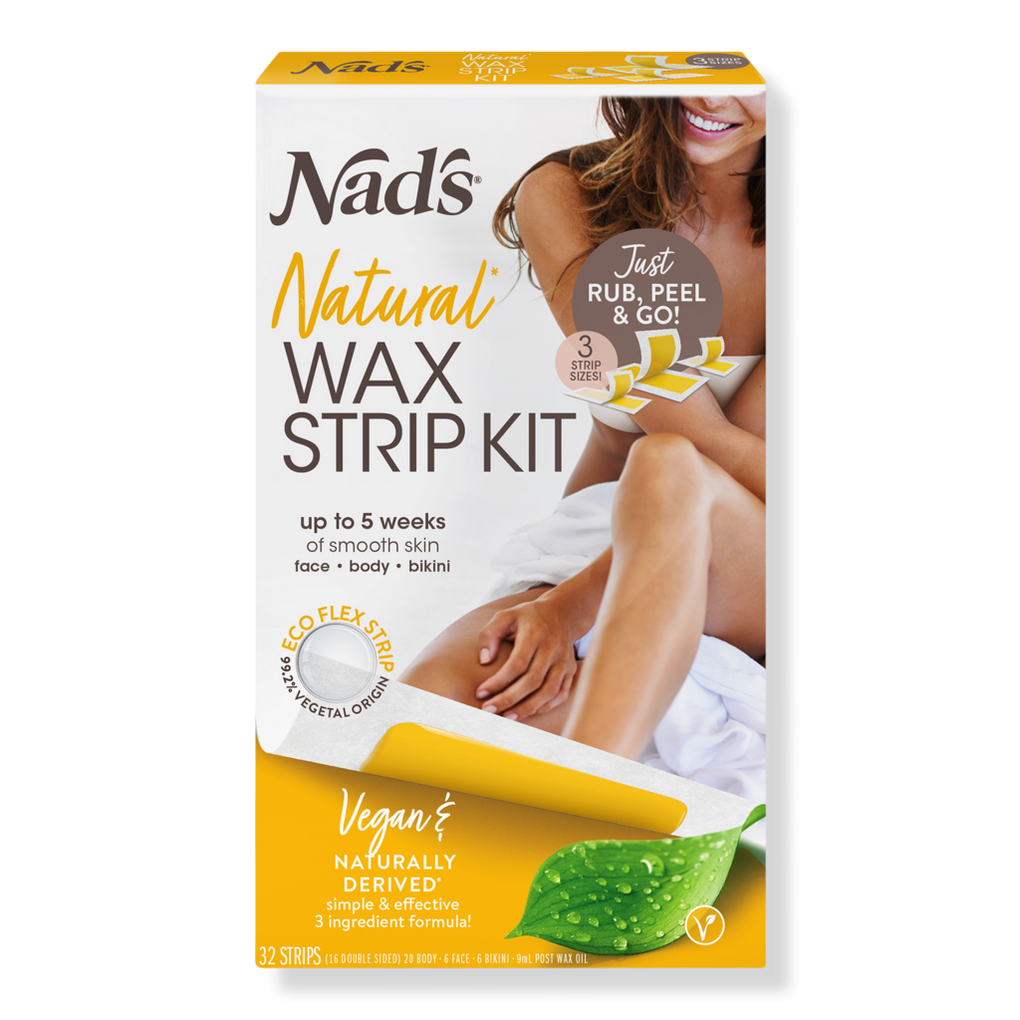 Natural Wax Strip Kit - Nads Natural | Ulta Beauty