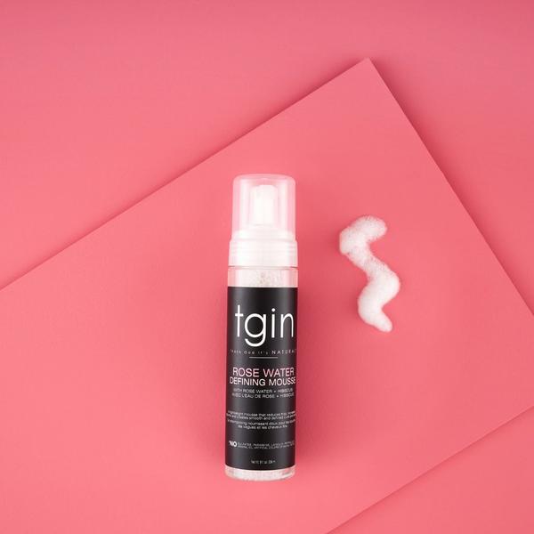 tgin Rose Water Curl Defining Mousse #3