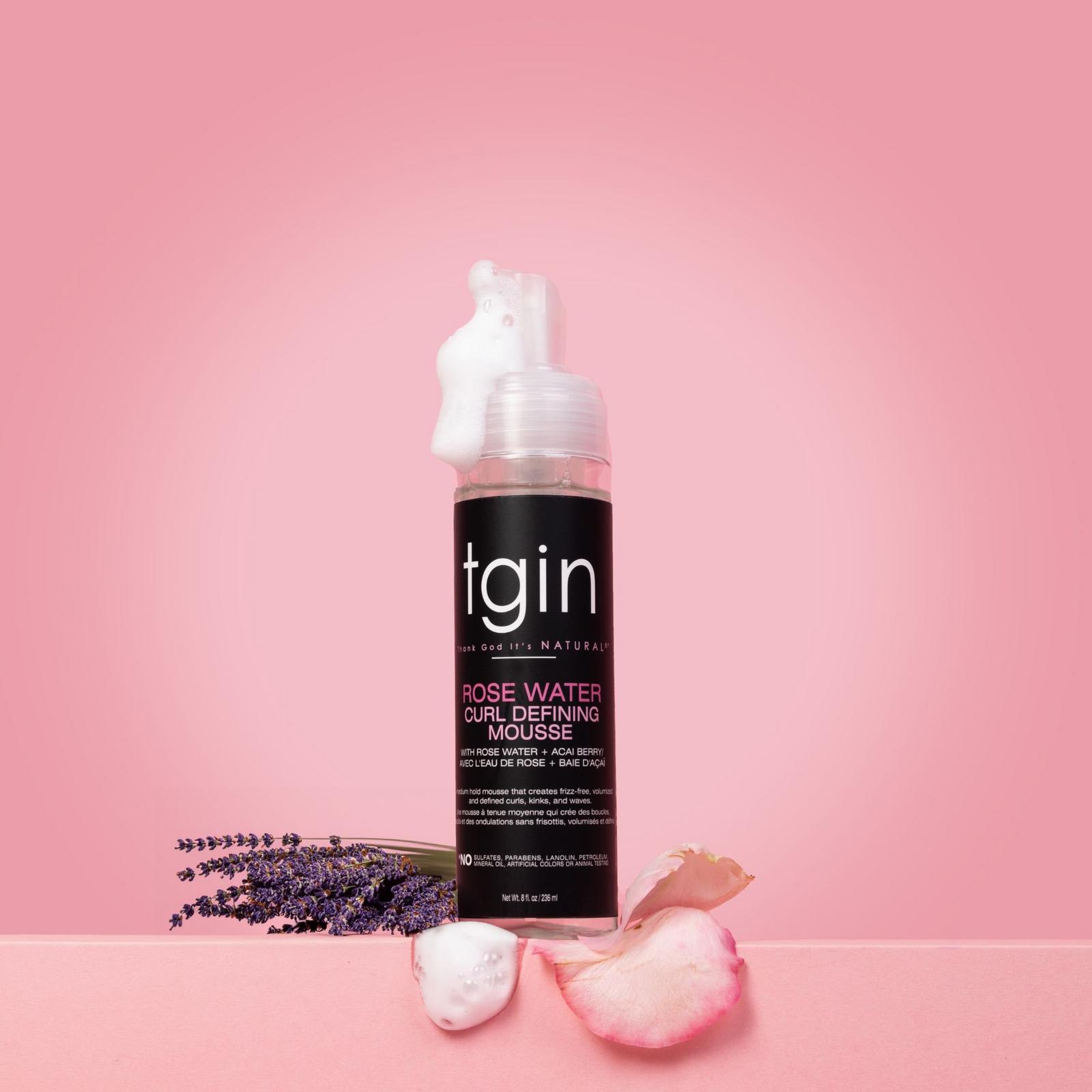 Rose Water Curl Defining Mousse