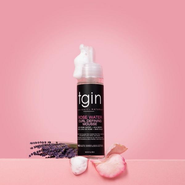 tgin Rose Water Curl Defining Mousse #4