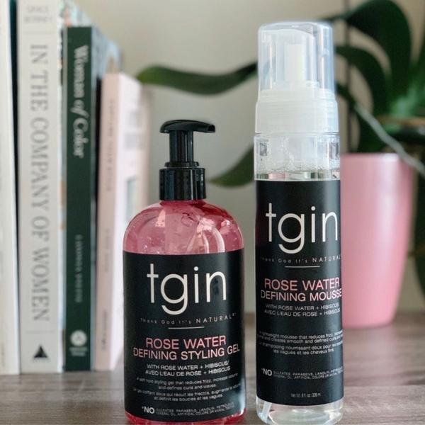 tgin Rose Water Curl Defining Mousse #6