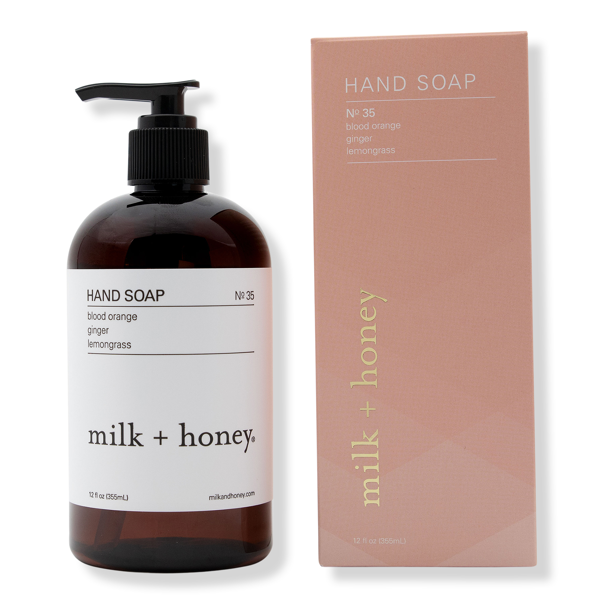 Milk + Honey Blood Orange, Ginger, Lemongrass Hand Soap No.35 #1