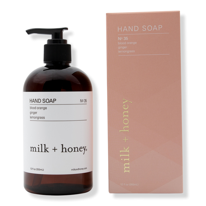 Milk + Honey Blood Orange, Ginger, Lemongrass Hand Soap No.35 #1