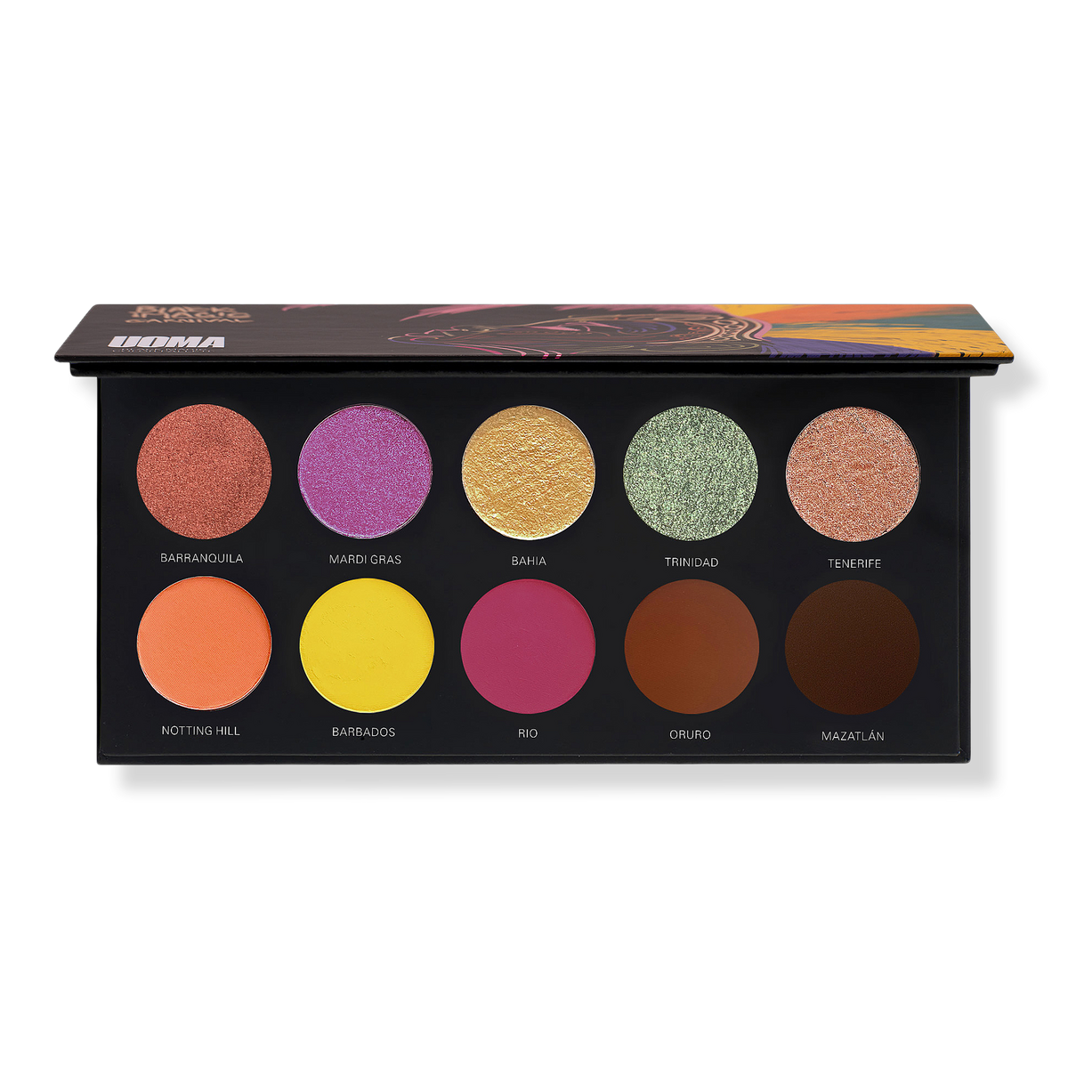 4 Uoma beauty Eyeshadow Palette on sale bundle