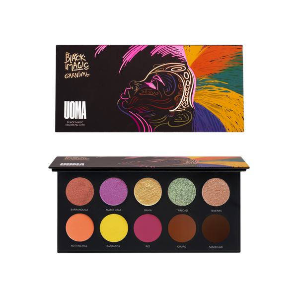 UOMA Beauty Black Magic Carnival Color Palette #4