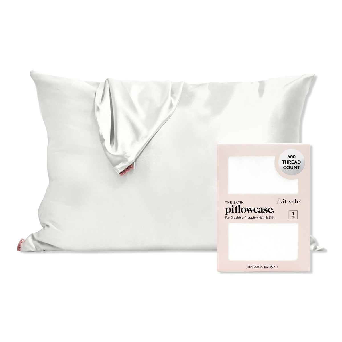 Kitsch Ivory Satin Pillowcase Ulta Beauty