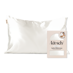 Kitsch Satin Pillowcase - Ivory