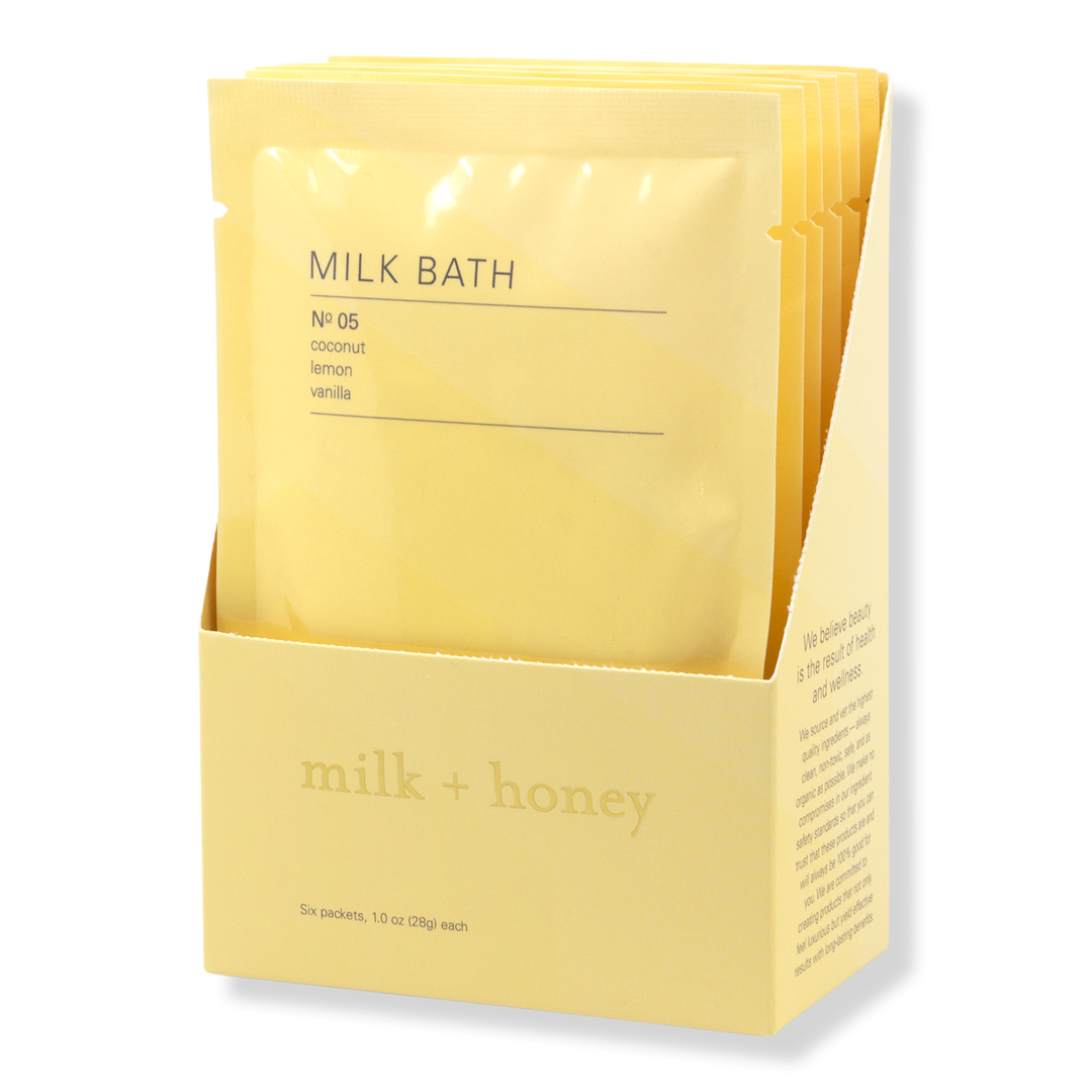 Milk + Honey Coconut, Lemon & Vanilla Milk Bath No.05 Set #1