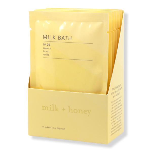 Milk + Honey Coconut, Lemon & Vanilla Milk Bath No.05 Set #1