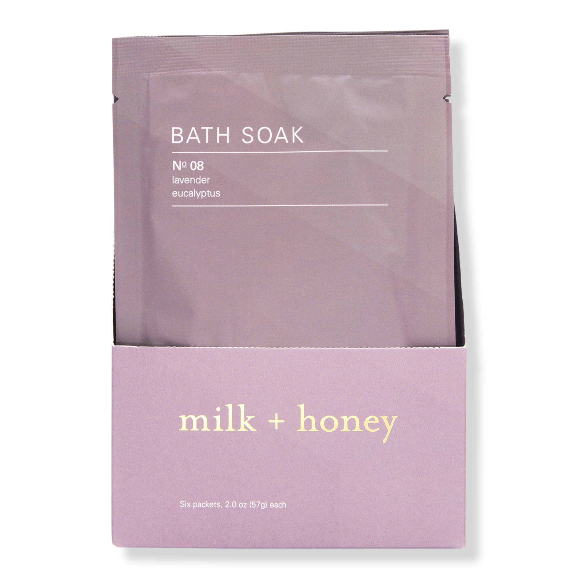 Milk + Honey Lavender, Eucalyptus Bath Soak No.08 Set #1