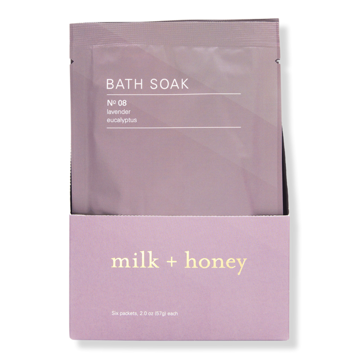 Milk + Honey Lavender, Eucalyptus Bath Soak No.08 Set #1