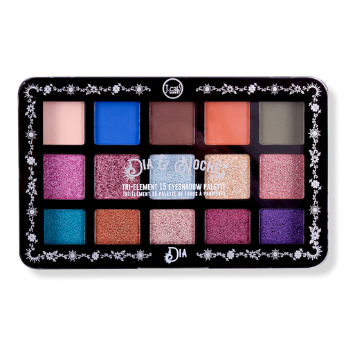 J.Cat Beauty - Dia & Noche Tri-Element 15 Eyeshadow Palette - Dia