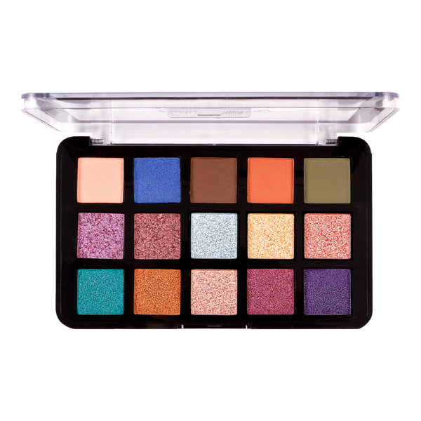 J.Cat Beauty Dia & Noche Tri-Element 15 Eyeshadow Palette - Dia #2