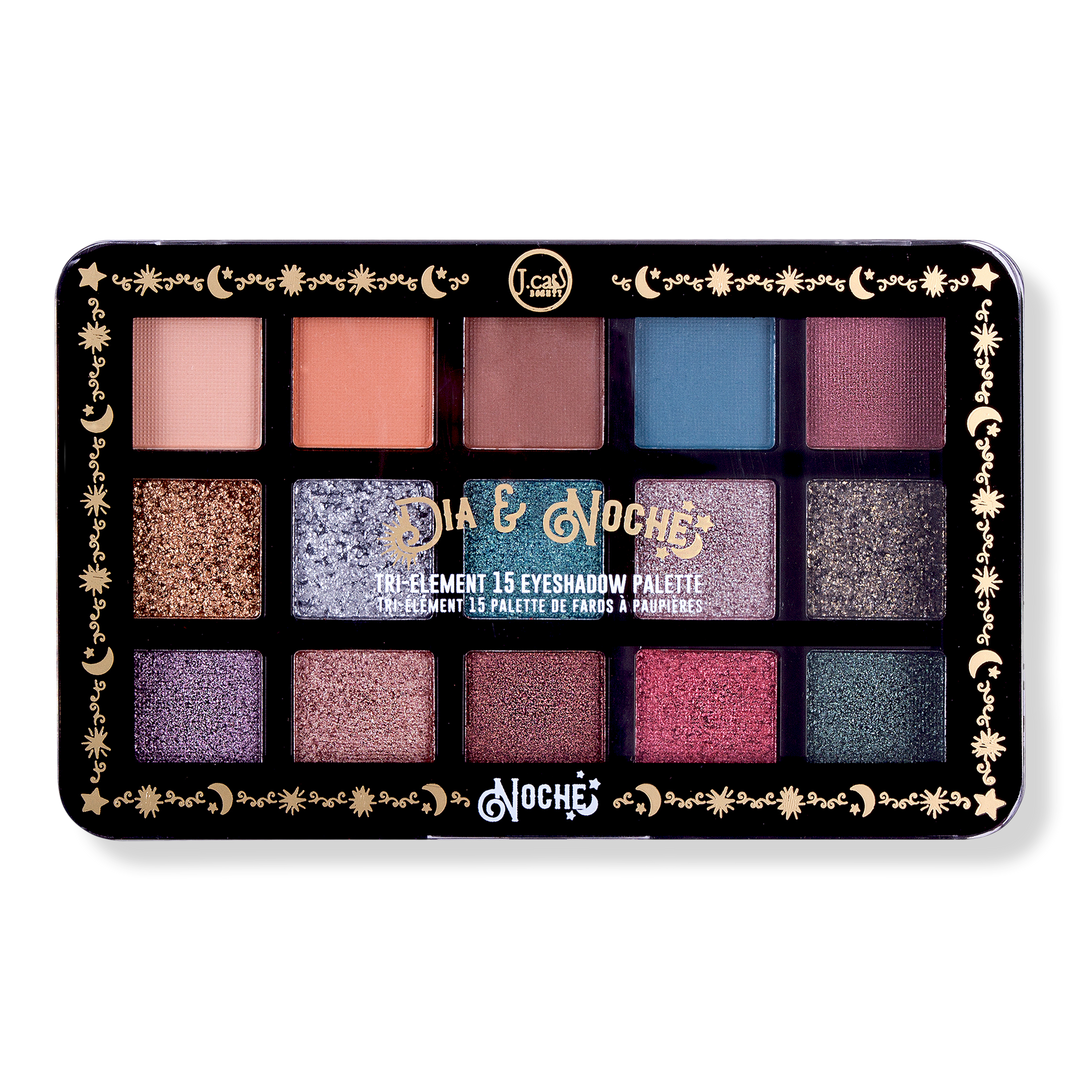 J.Cat Beauty Dia & Noche Tri-Element 15 Eyeshadow Palette - Noche #1