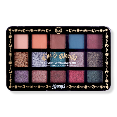 J.Cat Beauty Dia & Noche Tri-Element 15 Eyeshadow Palette - Noche