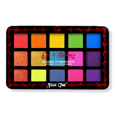 J.Cat Beauty Dia & Noche Tri-Element 15 Eyeshadow Palette - Peak Time