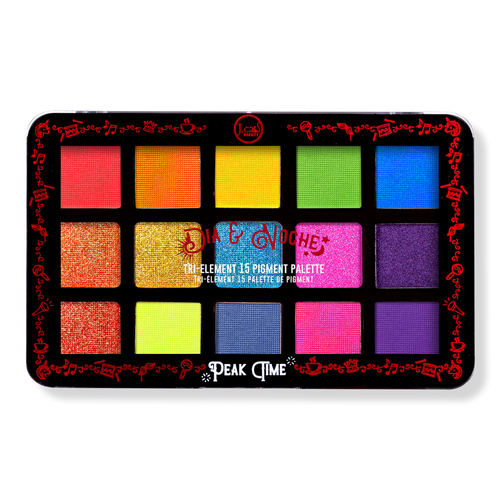 J.Cat Beauty - Dia & Noche Tri-Element 15 Eyeshadow Palette - Peak