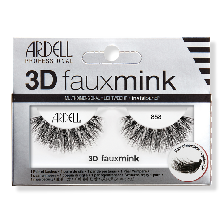 Ardell 3D Faux Mink Lashes #858 #1