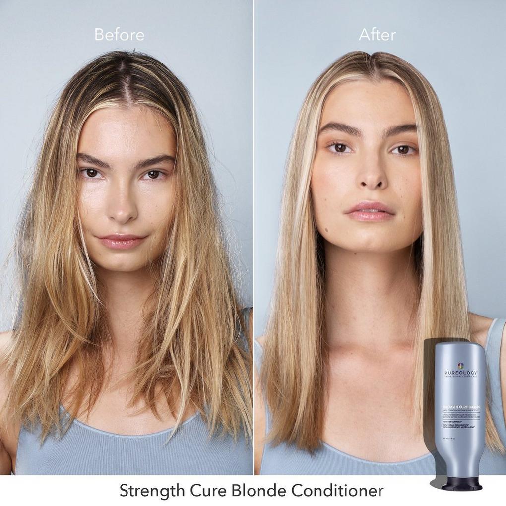 Surface Hair Pure Blonde Violet Conditioner: Purple Conditioner for Blonde  Hair, Moisturizing Conditioner Eliminates Brassy Yellow Tones- Lightens Blo