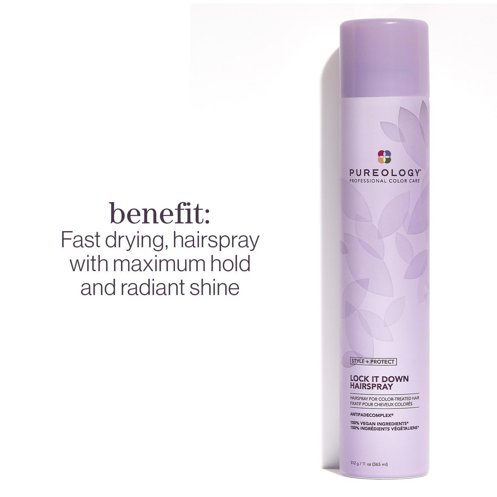 Pureology Style + Protect Lock It Down Hairspray Pureology Style + Protect Lock It Down Hairspray