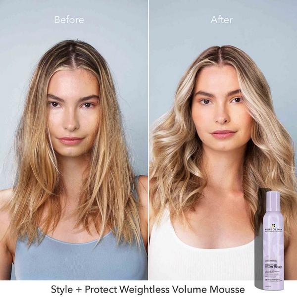 Pureology Style + Protect Weightless Volume Mousse #8