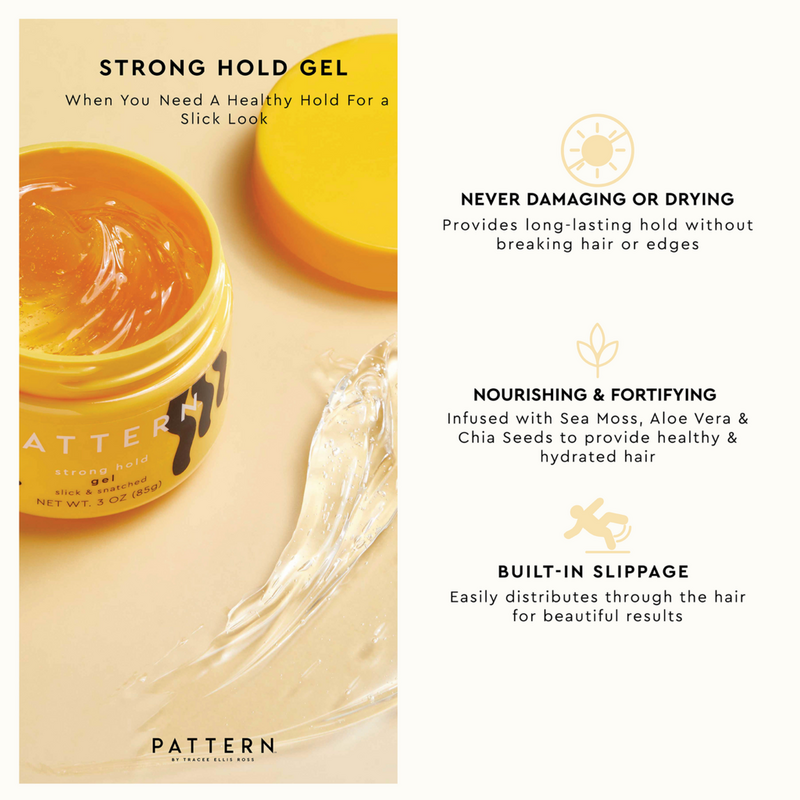 Pattern Strong Hold Gel for curly styles