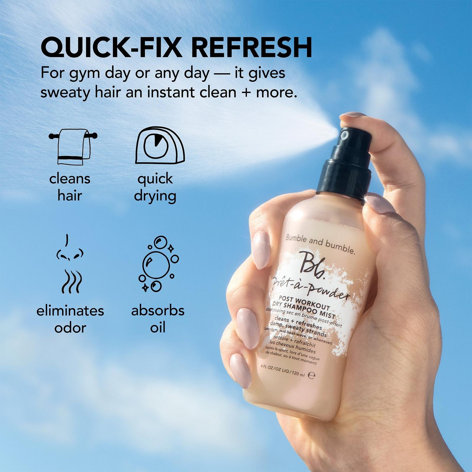 Travel Size Pret-a-Powder Post Workout Dry Shampoo Mist
