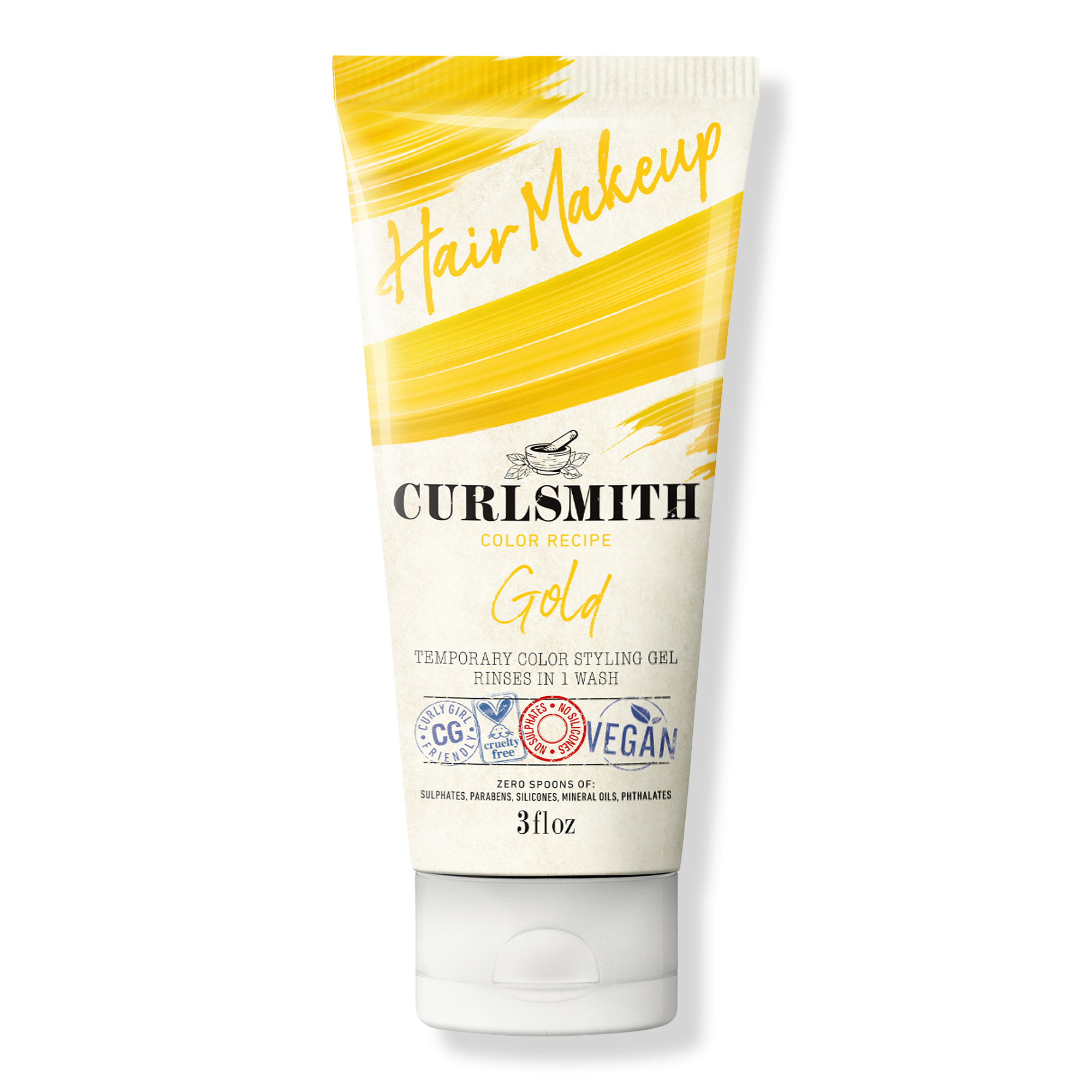 Curlsmith Hair Makeup Temporary Color Styling Gel Big Apple Buddy