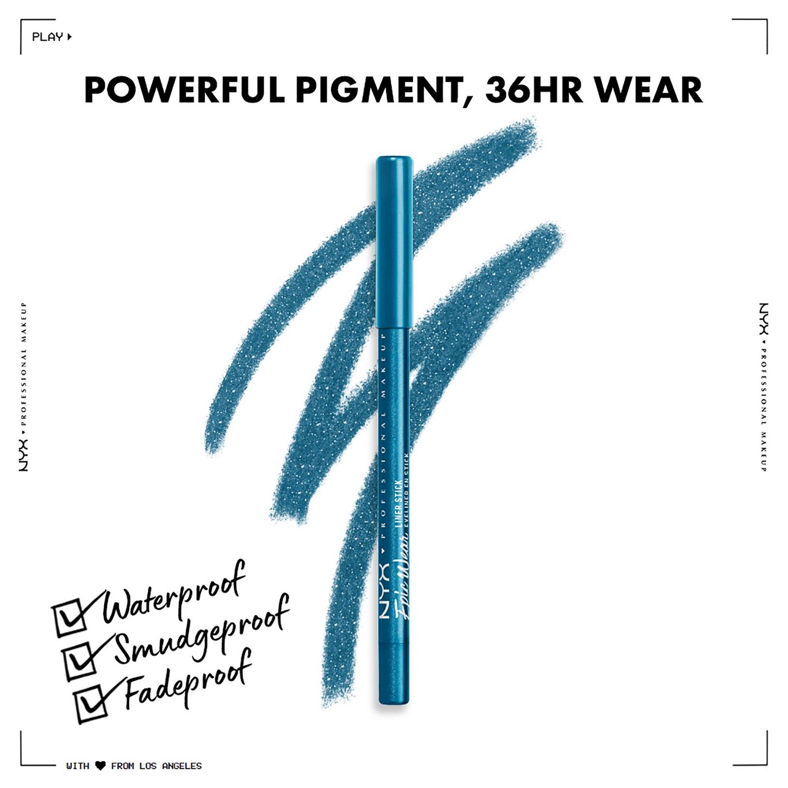 Epic Wear Liner Stick Long Lasting Eyeliner Pencil - Turquoise Storm