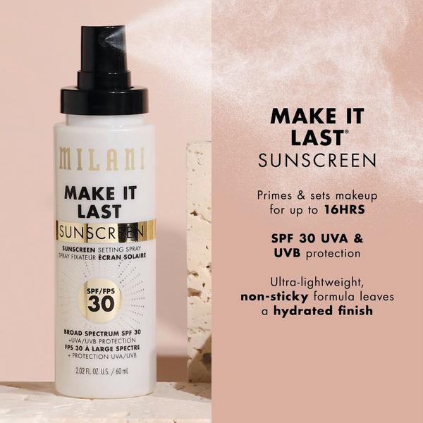 Milani Make It Last Sunscreen - Sunscreen Setting Spray SPF 30 #3