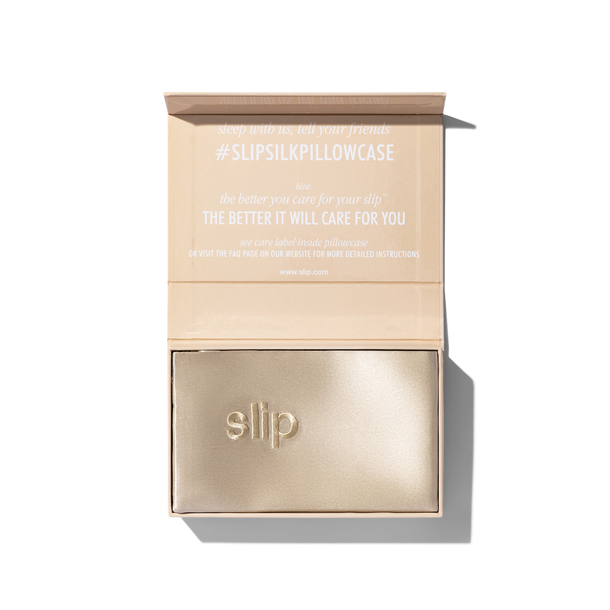 SLIP BEAUTY store SILK PILLOWCASE- CARAMEL